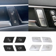 Car Styling Door lock Unlock Buttons Sequins Decoration Cover Stickers Trim Fit For Mercedes Benz A B C E G GLA GLK CLS ML GL Class W204 W212 Auto Accessories