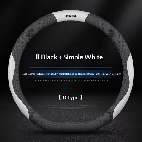 For Chery Jetour X70 Plus X70SM X70L X90 Pro X95 DASHING i-DM T2 T3 Leather Anti-slip Car Steering W