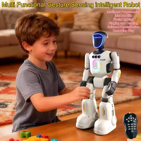 Intelligent Robot RC Robots Smart Dancing RC Robot Joint Mobility Breathing Light Recording Function