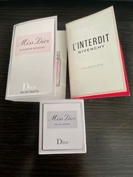 Miss Dior /Givenchy/Chanel 香水