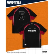 CACO-CACO College Stitching Contrast Color Short T-Male [K1HA002]