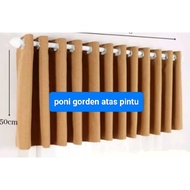 CURTAIN FRINGE ORDENG FRINGE SHORT CURTAIN HAT