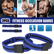 💯ReadyStock-2Pcs Blood Flow Restriction Bands Belt Strap Occlusion Tourniquet Bicep Training biceps 