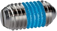 HALDER Spring Plunger Ball, Slotted Inch SUS Pin/Ball Diameter 9/32 2B050.0380
