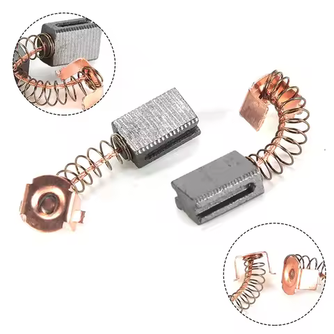 2pcs 5x8x12mm Carbon Brushes For Black Decker Angle Grinder G720 Carbon Brushes Electric Motors Powe