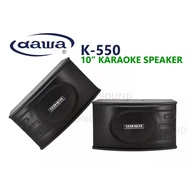 ( 1 PASANG ) Dawa 10" Professional Sounds System Wall Mount Karaoke Speaker K-550