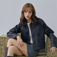Barnie denim jacket แจ็คเกตยีนส์