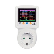 Tuya WIFI Digital Power Meter SOCKET KWh Energy Meter Overvoltage ป้องกันซ็อกเก็ต AC 220V EU Plug