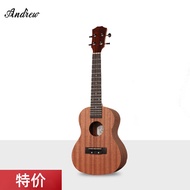 AT/💝Andrew（ANDREW）Ukulele Ukulele Small Guitar Beginner Musical Instrumentukulele FE86