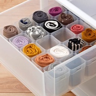 日本inomata 日製拼接式內衣褲/襪子/小物分隔收納盒