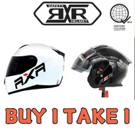 [Buy Take 1] RXR 691-2+ 065E-2 set Full ce + 1 Halfce helmet