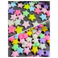 10 grams of Star Beads / Star Beads / Monte / Bright Color Star Resin