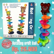 Toy Rotating Orbit. 1 year old children's toy surf ball tower.