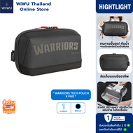 WIWU กระเป๋าจัดเก็บ ผ้า Cordura กันน้ำ ทนทานต่อการขีดข่วน รุ่น Warriors Tech Pouch X Pro