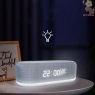 AVUKA Wireless Charger, 15W Multifunctional Alarm Clock, 4 In 1 Creative Durable With Time/Temperatu