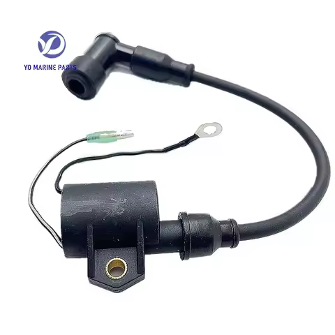 Ignition Coil 6H5-85570-00 6H58557000 For Yamaha 2 Stroke 25 30 40 50 HP Outboard Boat Motor Engine 