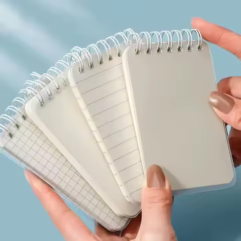A7 Mini Coil Notebook Convenient Office Record Book Account Book Portable Pocket Notebook Multifunct