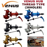 □☢✌VENUS BICYCLE HUB THREAD TYPE (36HOLES)