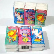PASEO pocket tissue contains 6/pocket tissue