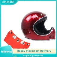 lemendhk GOTOTOP Universal 5 Snap Visor for Open Face  Motorcycle Helmet Wind Flip Up Shielding Fits