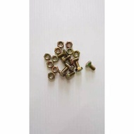 BMK m6 x 10 mm nut bolt skru m6 bolt and nut