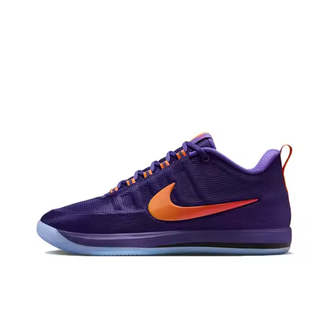 Nike Book 2 Basketball Shoes Men's Dark Purple Orange FZ7014-500