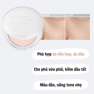 Phấn Phủ About Tone Powder Pact Dạng Nén Nâng Tông Kiềm Dầu Siêu Lì Mịn Hàn Quốc Hộp 9g