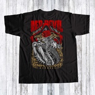 Kaos Scooter Classic / Baju Vespa / Kaos Red Devil / Parmakit Red Devil