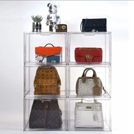 Bag Storage Bag Storage Box Handy Tool Transparent Cabinet Hanging Bag Luxury Dustproof Display Cabi