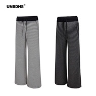 tracksuit woman tracksuit seluar tracksuit perempuan UNBDNS American Retro Striped Sweatpants - Cont