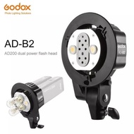 Godox AD200 AD-B2 Dual Power Flash Head Godox ADB2/