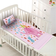 Baby Elephant Cool Ice Silk Elephant Cool Mat Soft Parent-Child Printing Combination LB6Y