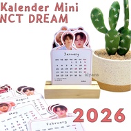 (NCT DREAM) AESTHETIC CALENDAR 2026 / DESK CALENDAR / CUTE CALENDAR / MINI CALENDAR / SOUVENIR / GIF