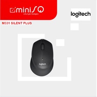 LOGITECH M331 SILENT PLUS WIRELESS MOUSE BLACK(1Y)