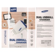 TC Charger SAMSUNG T55 Casan 2USB 3A Cheap 3.5A MICRO FAST CHARGING/