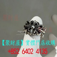 CHROME HEARTS 克羅心鳶尾十字花戒指
