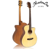 Martin Lee Acoustic Guitar กีตาร์โปร่ง 40 นิ้ว ไม้สปรูซ/ไม้มะฮอกกานี รุ่น Z-4016C Brown