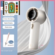 [ส่งด่วนในไทย🌪️🇹🇭]JISULIFE พัดลม Portable Rechargeable Handheld Fan Mini Jet Fan Speed(1-100) Adjust