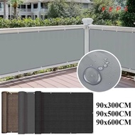 FEPS Sun Shading Sails, 3/5/6M Waterproof Balcony Shade Cloth, Thicken Fencing  Fence Patio