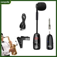 NEW Uhf Wireless Saxophone Microphone System Outdoor Professional Stage Performance Small Microphone Pickup