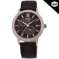 Orient Ladies' Automatic Brown Leather Strap Watch RA-AK0005Y10B