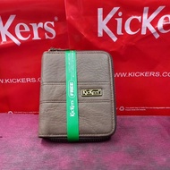 Leather wallet jenama Kickers 100%leather original Kickers