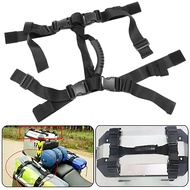 Hand Carry Strap Handle Rope For Aluminium Motorcycle Luggage Pannier Cargo Case Trunk Side Top Box Black Motorcycle Accessories