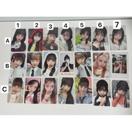 IVE OFFICIAL PHOTOCARD IVE MINE IVE SWITCH POB REI PHOTOCHARD