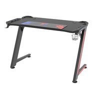Computer Table Game Table Internet Cafe Live Broadcast Anchor Gaming Hotel RGB Carbon Fiber Gaming Table Chair Set