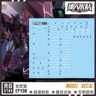 RG 1/144 GUNDAM EPYON WATER DECAL MASTER DECAL