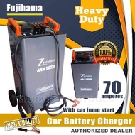 Fujihama Electric Battery Charger with car starter 70 amperes 12 Volts/24 Volts Heavy Duty car cover car led car mat