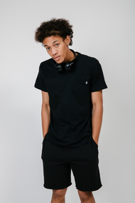 Volcom เสื้อยืด VAF5119G8 SOLID MULTI