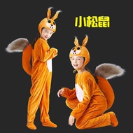 Squirrel Costume Children Kangaroo Animal Costume Little Squirrel Stage Costume Props Small Animal C