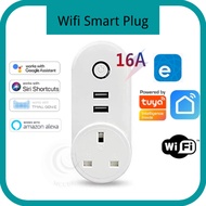 Ewelink Smart Life Wifi Smart Plug Smart Socket 10A with USB Port eWeLink APP Remote Control